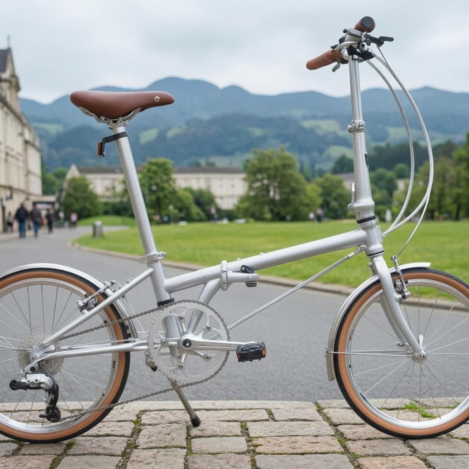MERIGLARE Fahrrad Schutzblech Set Schutzbleche Kotflügel Schmutzfänger aus Poliertem Edelstahl mit Reflektierender Oberfläche Und Stabilen Streben für, Ohne Schmutzfänger
