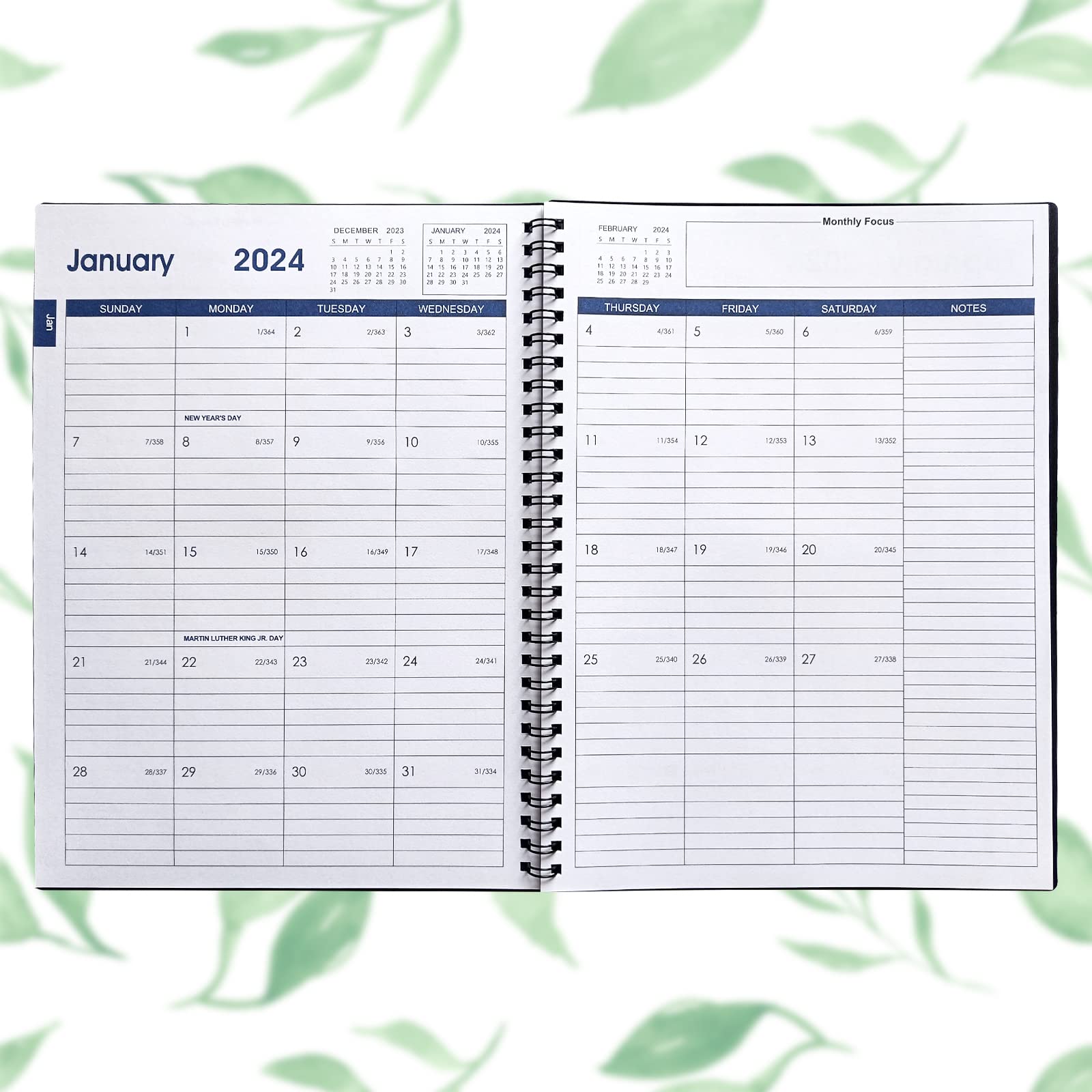 Amazon.co.jp: カレンダー 2023 スケジュール帳 2023年1月~2024年7月