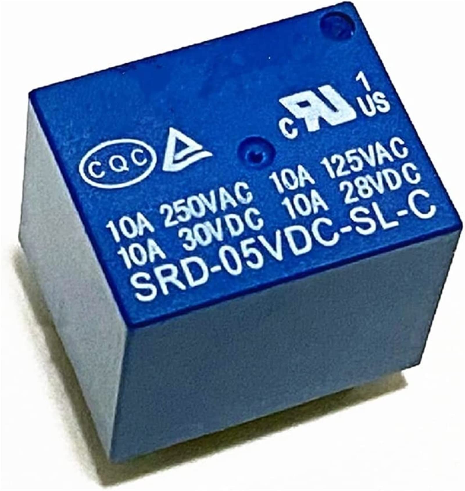 Relais SRD-12VDC-SL-C 12V 10A 250VAC 5 broches pour module Arduino et DIY