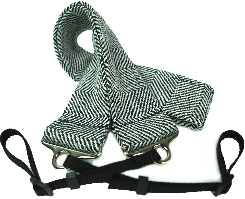 ddzzcm Zig-Zag Camera Strap (Black/White)