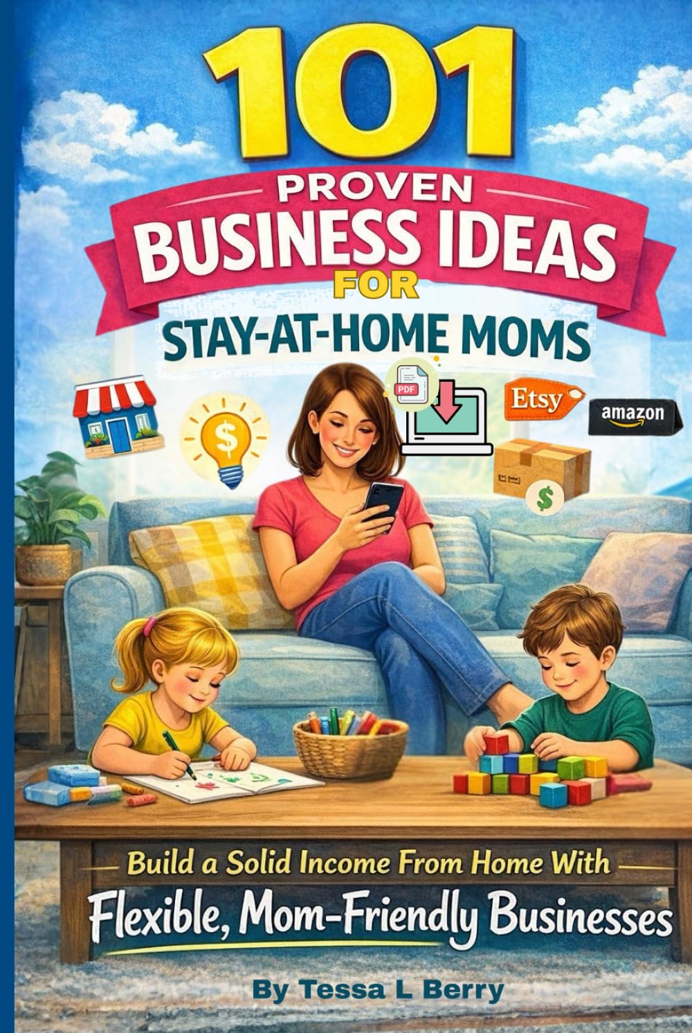101 Proven Business Ideas for Stay-at-Home Moms: Build a Solid Income From Home With Flexible, Mom-Friendly Businesses (Making Money Online)