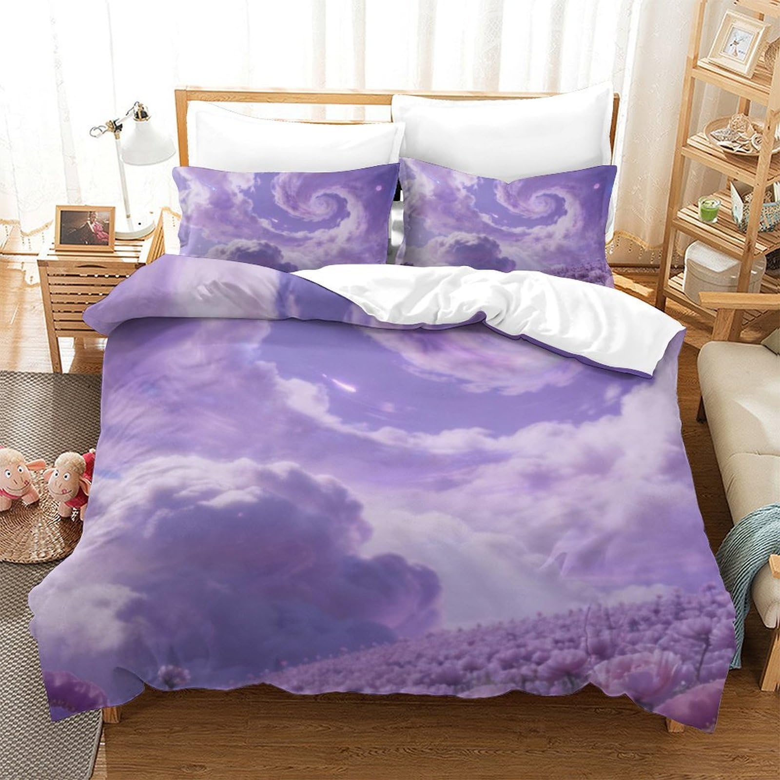 Housse de couette ciel étoilé 3D pour transformer une chambre d'ado