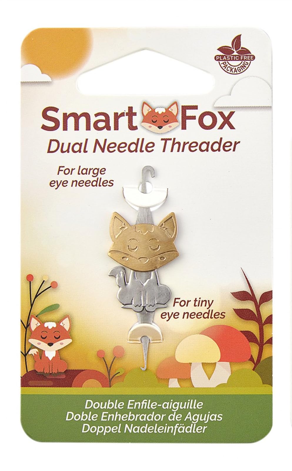Smart Fox Metal Dual Needle Threader