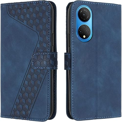 NJUDE Wallet Case Wallet Case for Huawei Honor X7 4G, Vintage PU Leather Phone Case Magnetic Flip Folio Leather Case Credit Card Holder Kickstand