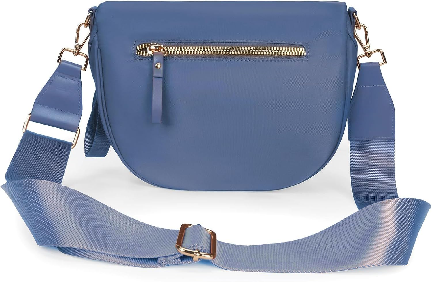 Spacious Nylon Crossbody Bag Bum Bag Handbags Wallets Purses Trendy Shoulder Bag for Women - Image 3