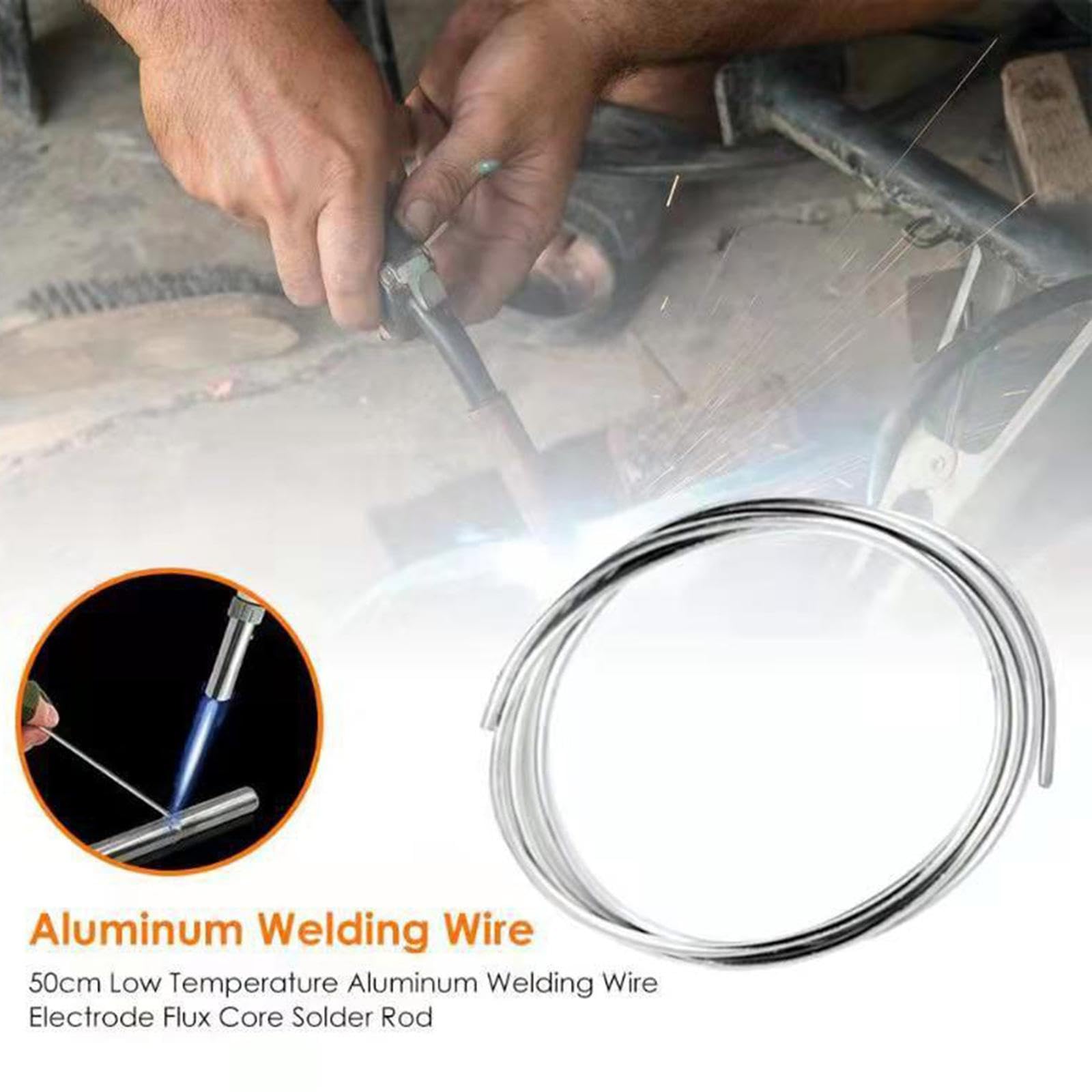 bnf® Aluminum Welding Rods Easy to Use for Alu or Alu Alloy Aluminum Brazing Rods 1.6mmx33cm 20pcs|Business & Industrial|Business & Industrial|Business & Industrial|20 Aluminum Welding Rods - Image 9 thumbnail