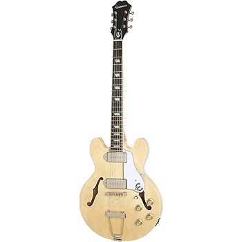 Epiphone CASINO Coupe Thin-Line Hollow Body Electric Guitar, Natural