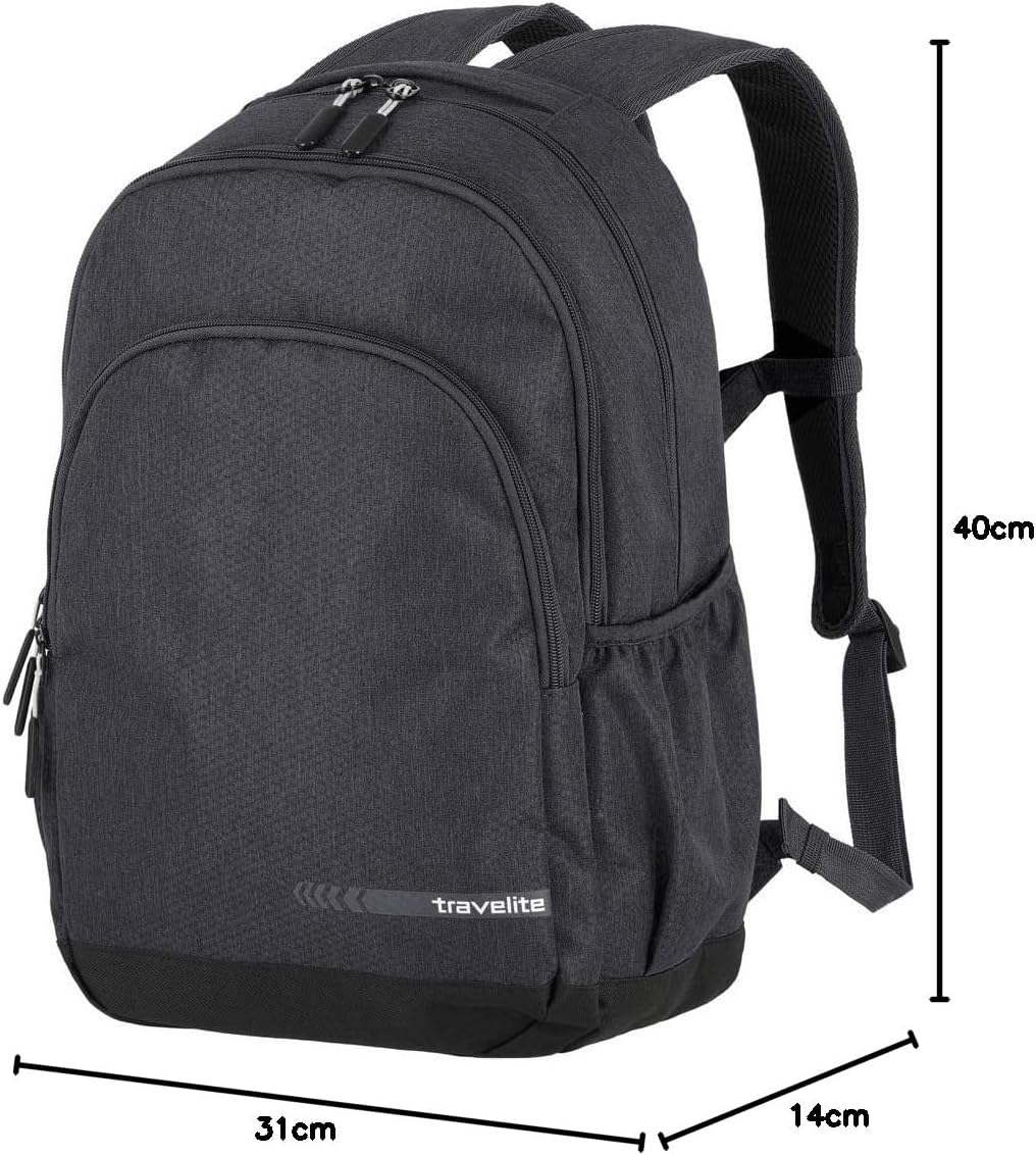 travelite Zaino con scomparto per computer portatile, 13 pol... 7 71sU0sr7LAL. AC SL1273