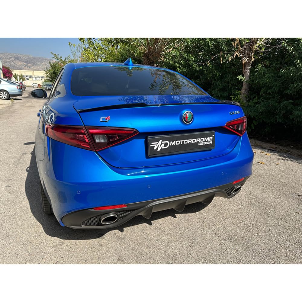 Alerón de Maletero Compatible con Alfa Romeo Giulia 2015- (PU)