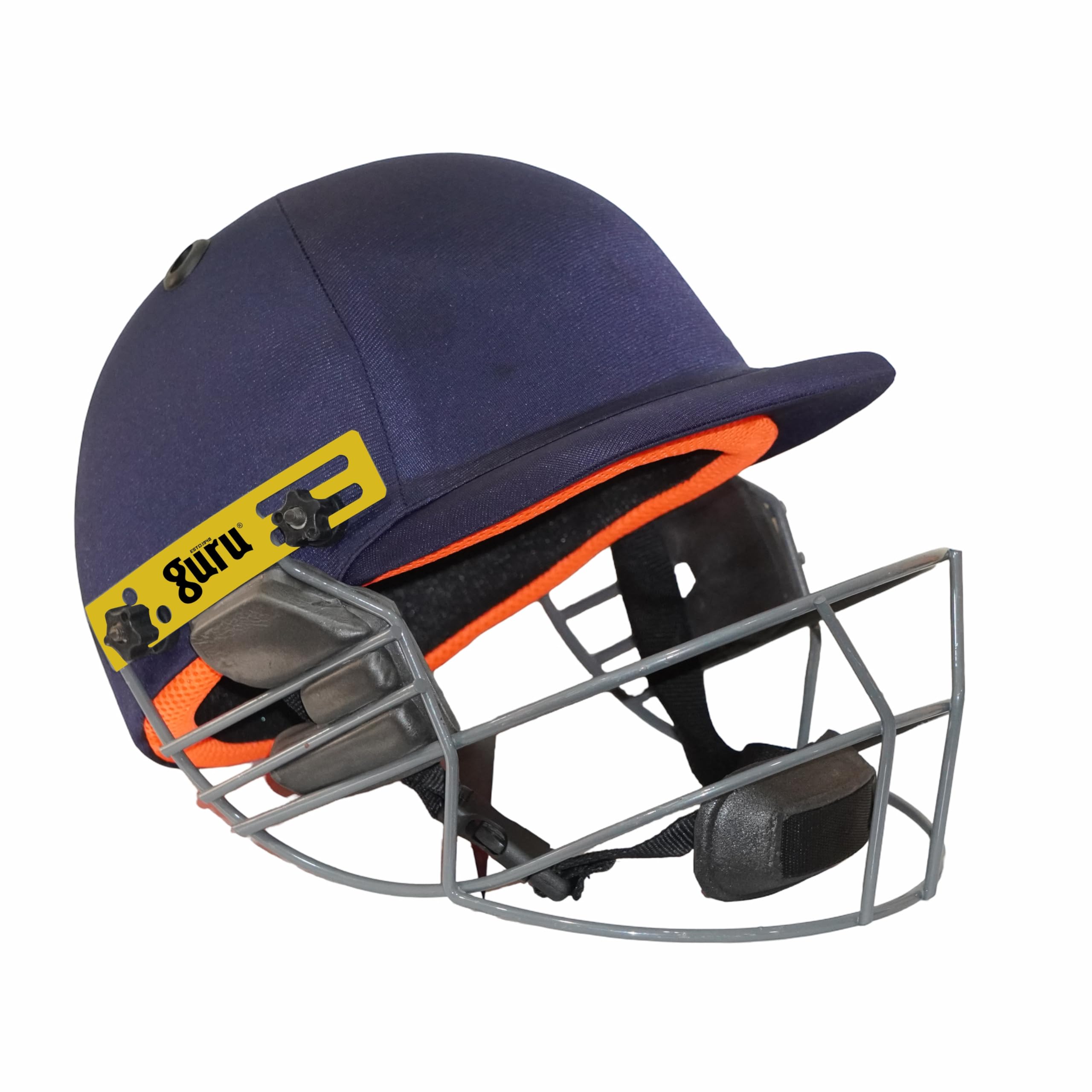 GURU Premium Cricket Helmet with Adjustable Strap, Comfortable Fit & Lightweight-picture-11