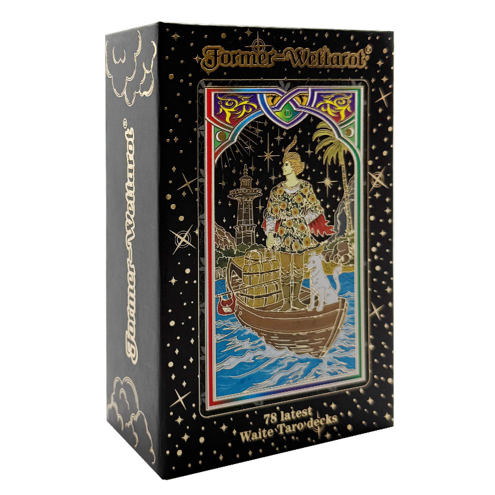Jeu de cartes de tarot Waite Tarot - Cartes de tarot WITT - Convient aux débutants