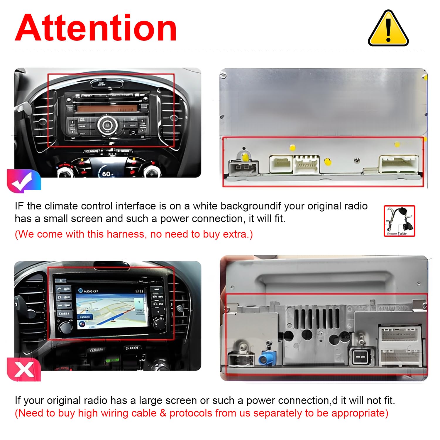 Gsuatey Car Radio For Nissan Juke 2010-2014 With Wireless Carplay Android Auto 9 7 Inch Android 13 Touch Screen Car Stereo Bluetooth Gps Navi Wifi Swc Dsp Bac