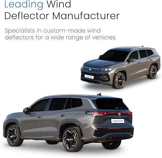 EdgeVisors Wind Deflectors VW Tayron MK1 5Dr SUV 2024+ 4pc
