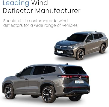 EdgeVisors Wind Deflectors VW Tayron MK1 5Dr SUV 2024+ 4pc