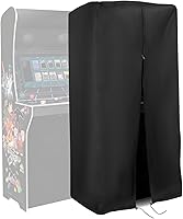 Vista 21 de Mini cubierta de máquina arcade para juegos de mesa Arcade1up, cubierta impermeable para máquina de juegos pequeña para mesa Pacman, protección