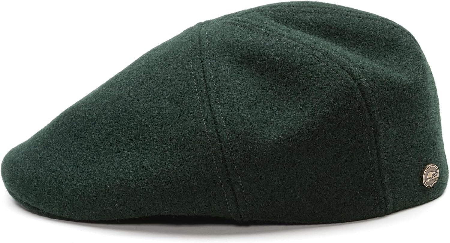 Sterkowski Ivy Five | 100% Wool Flat Cap for Men and Women | Classic Elegant Warm 5 Panels Ivy