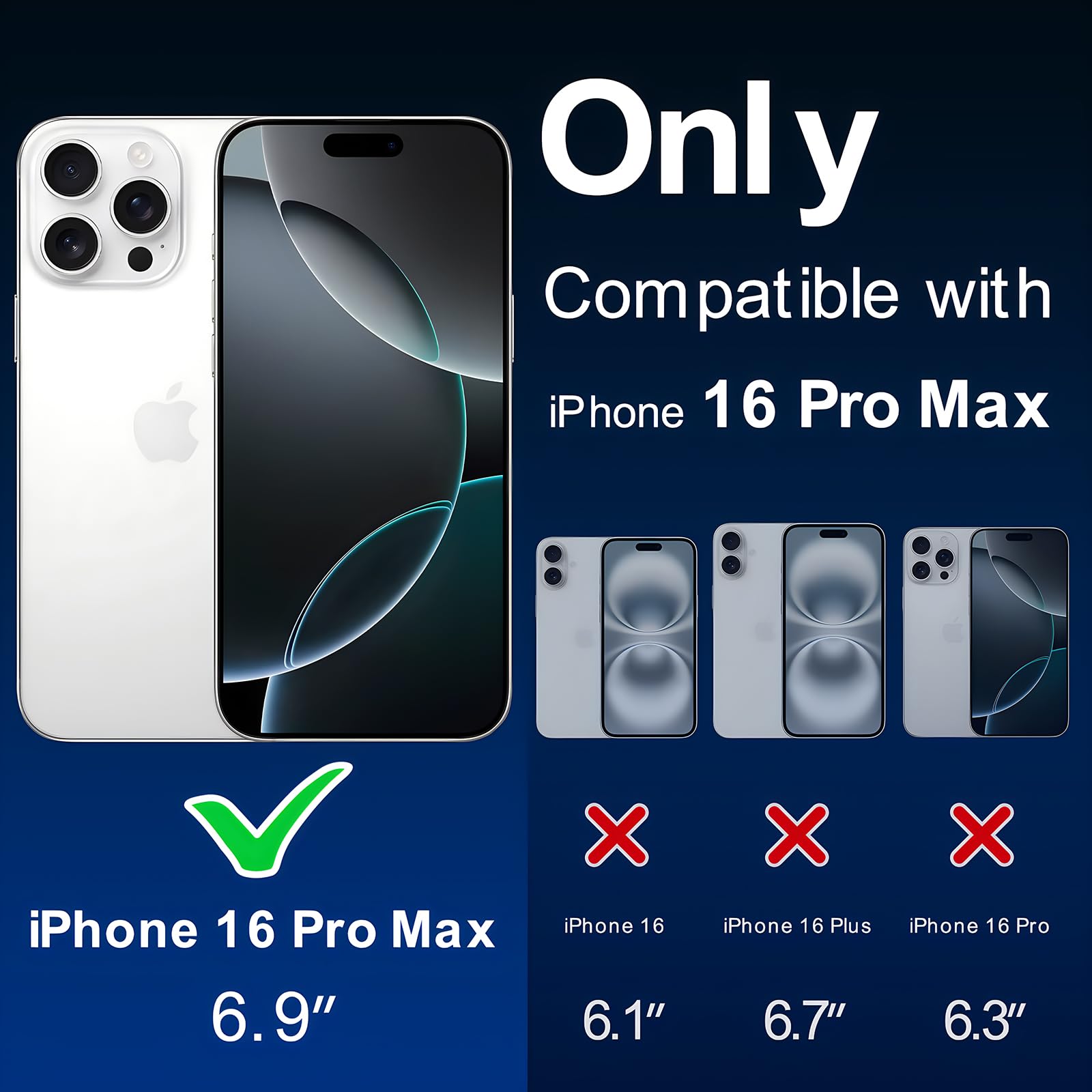 Yoedge agnetica Trasparente Cover per iPhone XS ax Copatibile con agSafe 6,5 pollice
