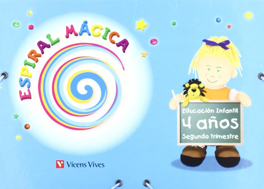 Portada de Espiral Magica. Segundo Trimestre. 4 Años