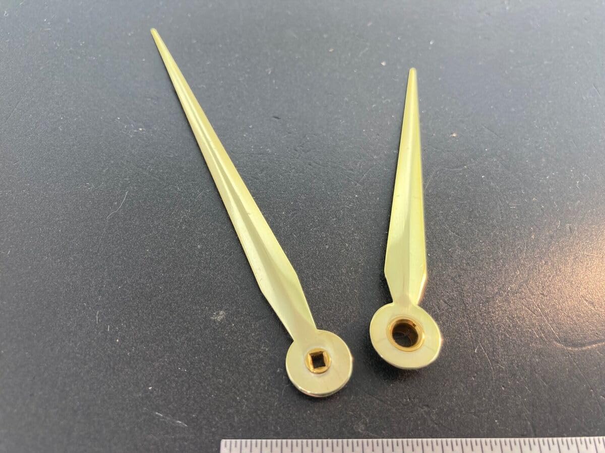 Replacement Part for Friedrich Mauthe Clock Hands for 7" Dial NOS DIY Clock Assembly Kit – Build Repair with Durable Parts and Precision Tools