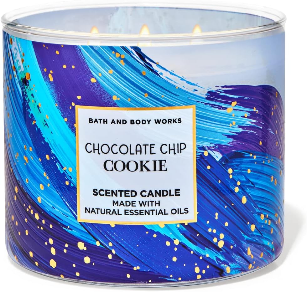 Bath and Body Works Chocolate Chip Cookie 3-Wick Candle