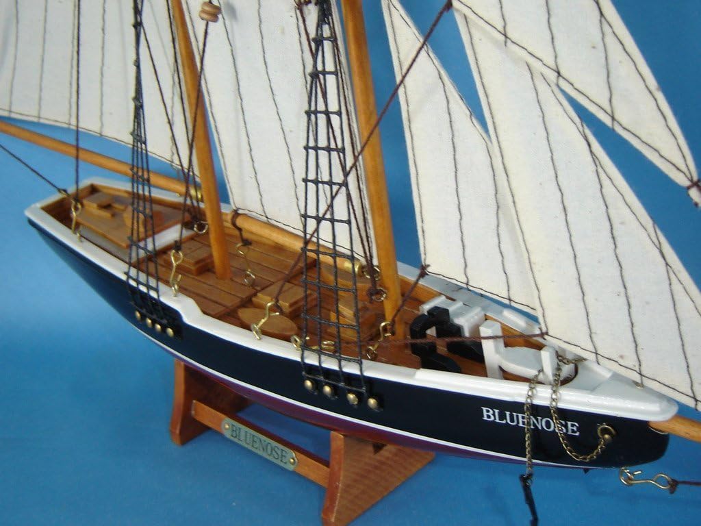 Hampton Nautical Bluenose Sailboat, 17"
