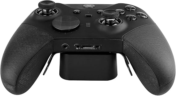 AreMe Xbox Elite Kablosuz Denetleyici Serisi 2, Seri 2 Çekirdek için Şarj İstasyonu Yuvası - Siyah