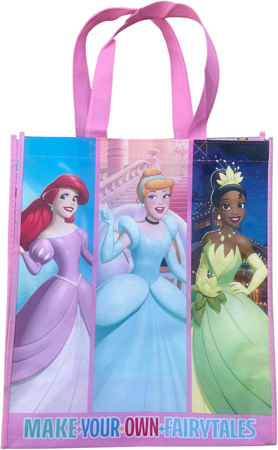 Legacy Licensing Partners Disney's Princesses Collectable Large Reusable Christmas Gift Tote Bag