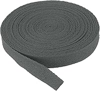 Vista 42 de PATIKIL Cinta de sarga de algodón de 5/8 pulgadas, 10 yardas, cinta de encuadernación al bies, cinta de espiga para costura, envoltura de regalos