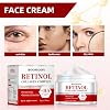 Retinol Cream for Face 50g, Anti-Aging Moisturiser with Collagen & Hyaluronic Acid, Reduces Wrinkles, Improves Elasticity, Day & Night Use