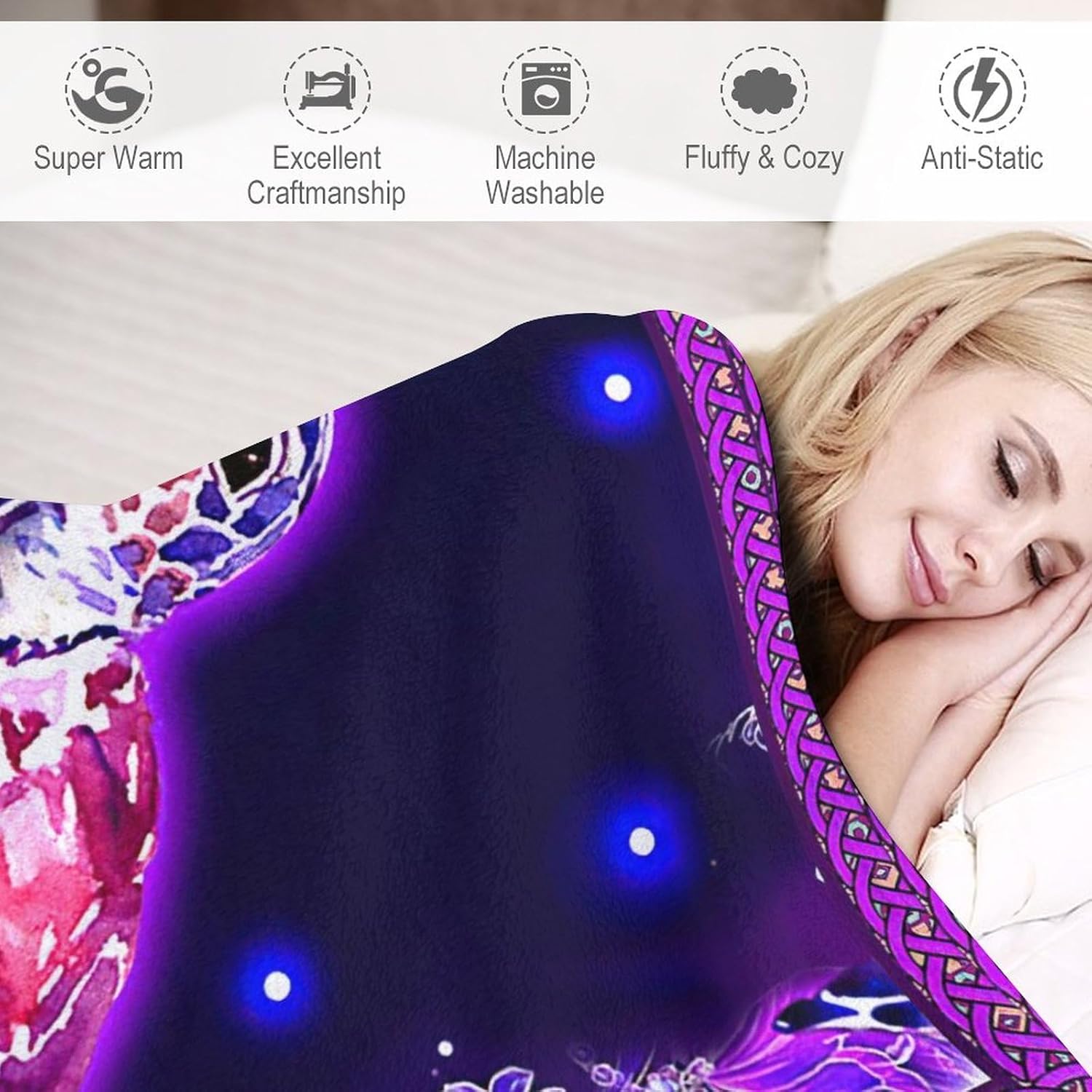 Sea Turtle Blanket Gifts for Girls Sea Turtle Lover Throw Blankets Soft Blanket Warm Fleece Flannel Plush Blankets for Bed Sofa Couch 50"x60"