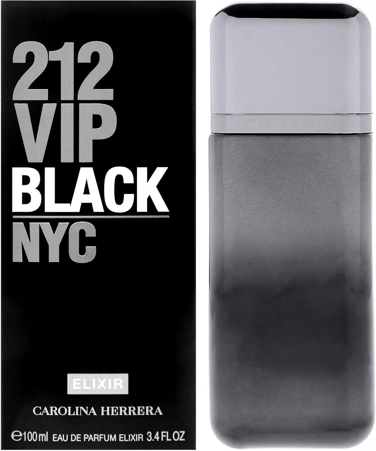 Carolina Herrera 212 Vip Black Elixir Edp Perfume Masculino 100ml
