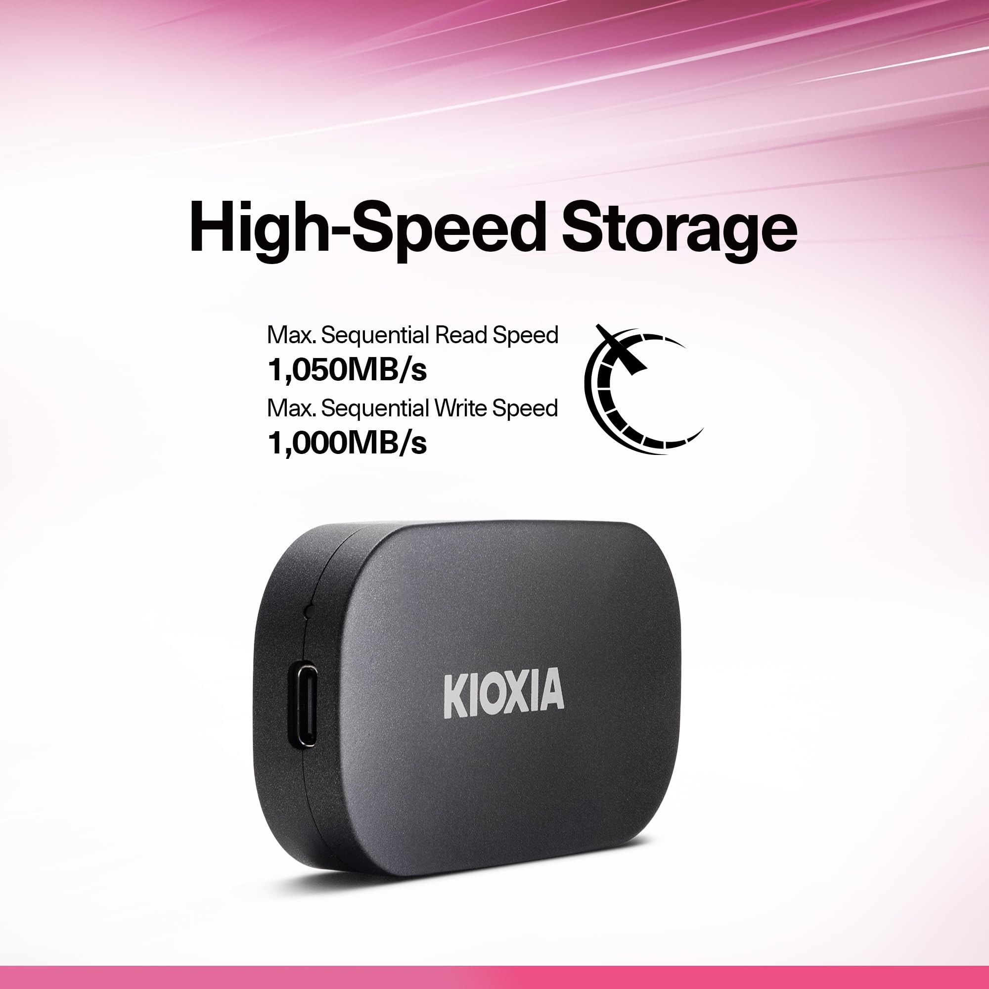 KIOXIA EXCERIA Plus G2 Portable External SSD