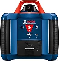 Vista 3 de BOSCH GRL900-20HVK REVOLVE Kit láser rotativo horizontal/vertical autonivelante, incluye trípode, varilla de grado, receptor, baterías 2 D, funda