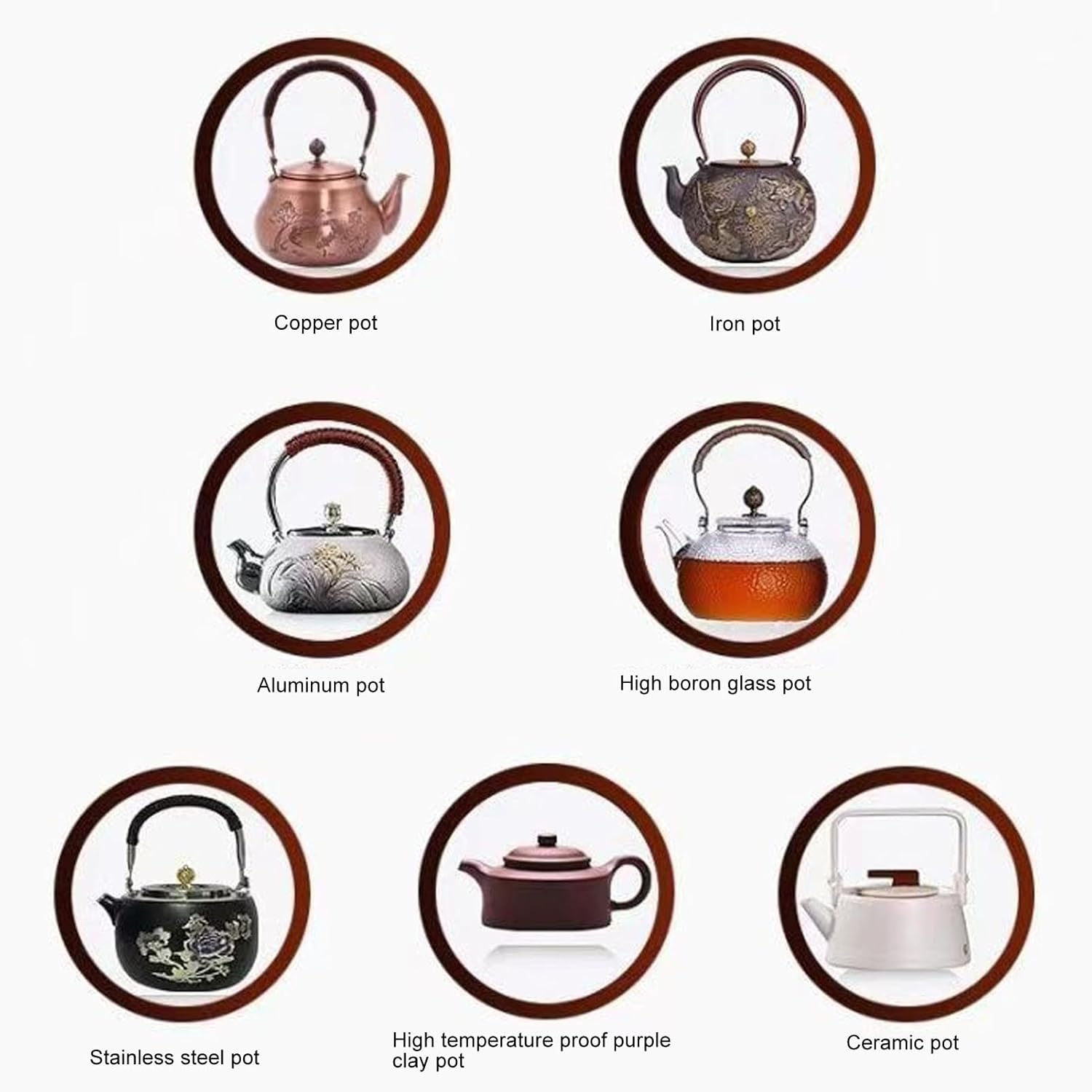Electric Mini Stove, Silent Small Ceramic Hot Plate with Automatic Low Heat Mode, for Boiling Water Making Coffee Tea Soup Heating Meals Milk Hot Pot (US Plug)