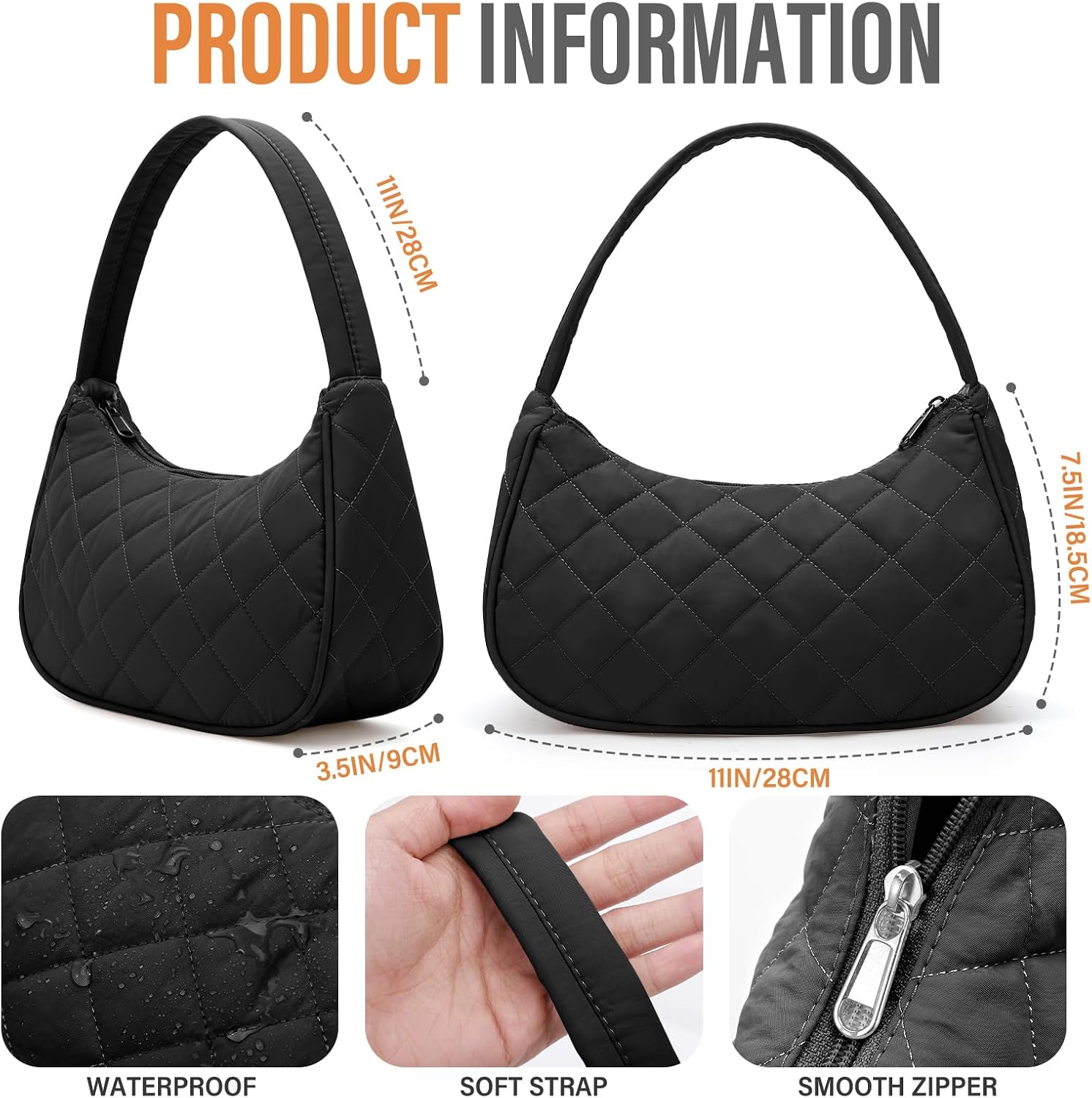Jcocylse Tote Bag, Purses & Handbags： Versatile Shoulder Bag for Work, Travel, Gym, and Daily Use
