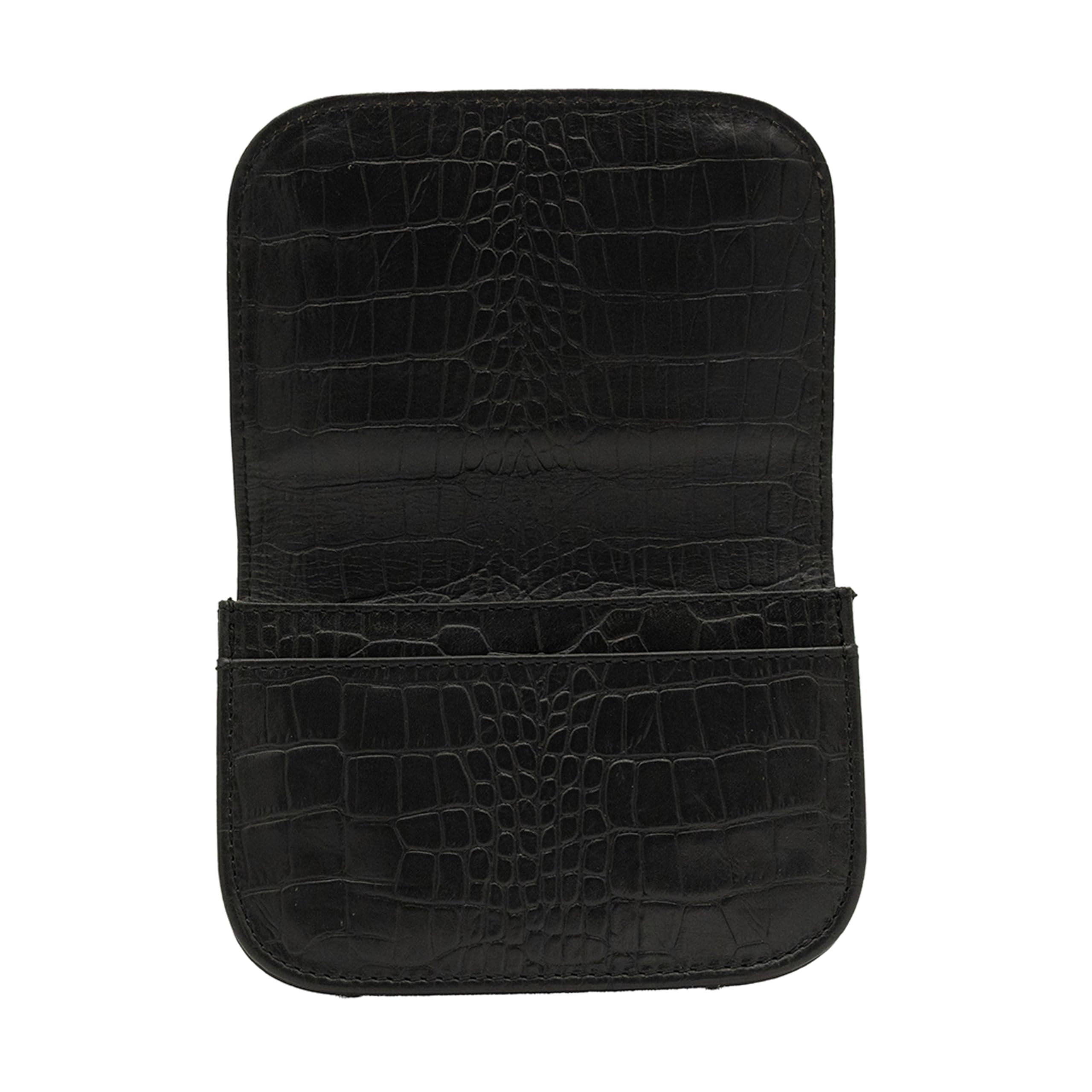 Gusti Gürteltasche - Jenny Bauchtasche Hüfttasche Festivaltasche Hip Bag Handtasche Leder Schwarz