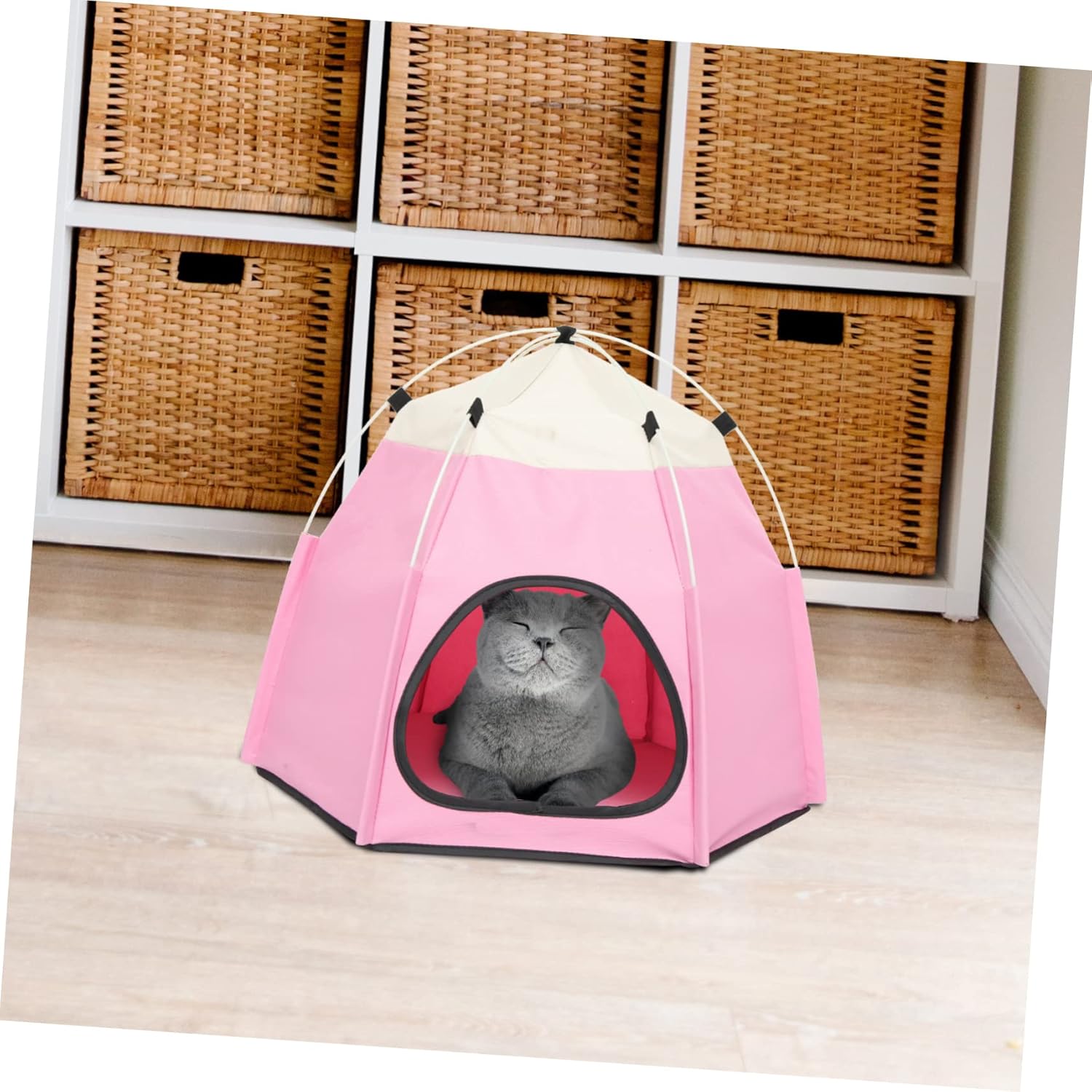 Sosoport 3pcs Folding Breathable Pet Tent Indoor Dog Nest and Cat Sleeping Tent for Cozy Rest Safe Space and Comfortable Environment for Pets