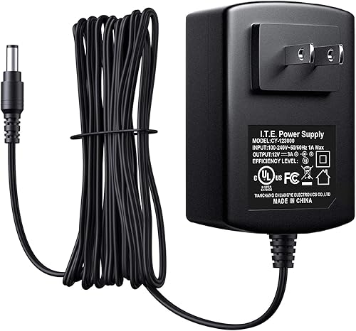 Miniatura 9 de [Certificado UL] Security-01 - Paquete de 2 adaptadores de fuente de alimentación de CA a CC 12 V 3A de 0.217 in x 0.083 in para cámara CCTV DVR NVR