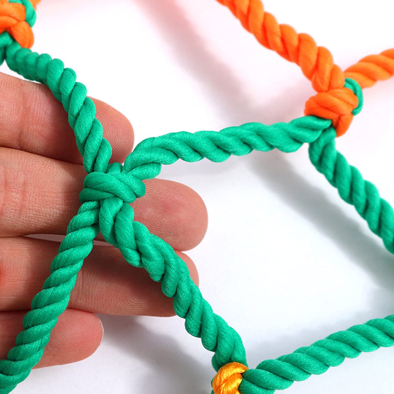 Rete di sicurezza per bambini per animali domestici, giochi e parco giochi, rete da carico per veicoli, giardino e arrampicata, rete di sicurezza ideale per asilo e attività all'aperto