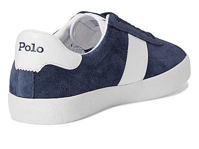 【POLO RALPH LAUREN】コートレザー＆スエードスニーカー ラルフ ローレン（RALPH LAUREN）（メンズ）カジュアルシューズ
