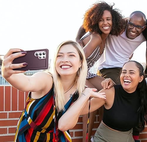 Miniatura 133 de BaHaHoues Funda para Samsung Galaxy S23 Ultra con soporte integrado, a prueba de golpes y caídas de grado militar para Galaxy S23 Ultra 5G