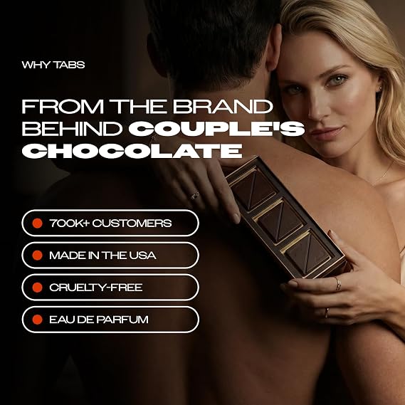 Tabs Pheromone Infused Eau de Parfum, Long-Lasting - Gravity for Men