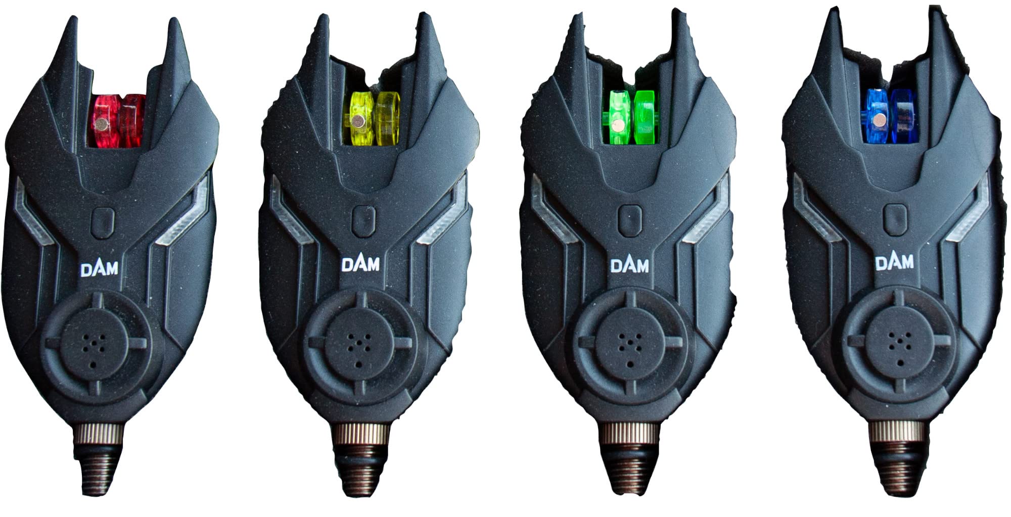 DAM U4X Bite-Alarm Set 3+1 Vert/Rouge/Jaune » Magasin de pêche