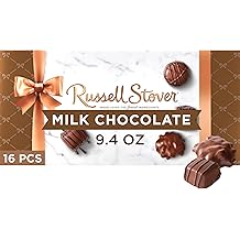 Russell Stover, Milk Chocolate Assortment, Chocolate Gift Box, 9.4 Ounce