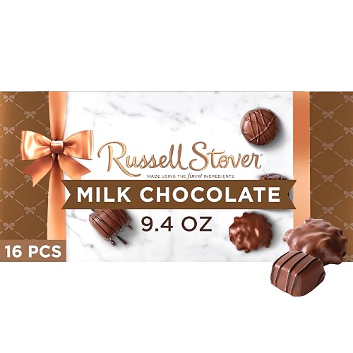 Russell Stover Milk Chocolate Assortment Gift Box for a Classic Treat