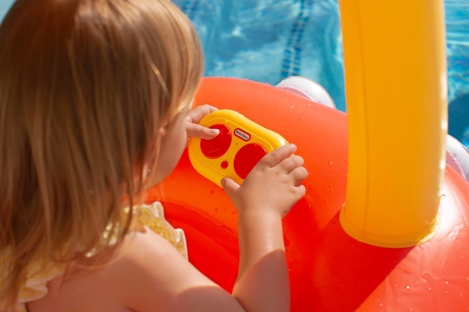 Poolcandy Little Tikes Motorized Cozy Coupe Remote Control Baby Boat