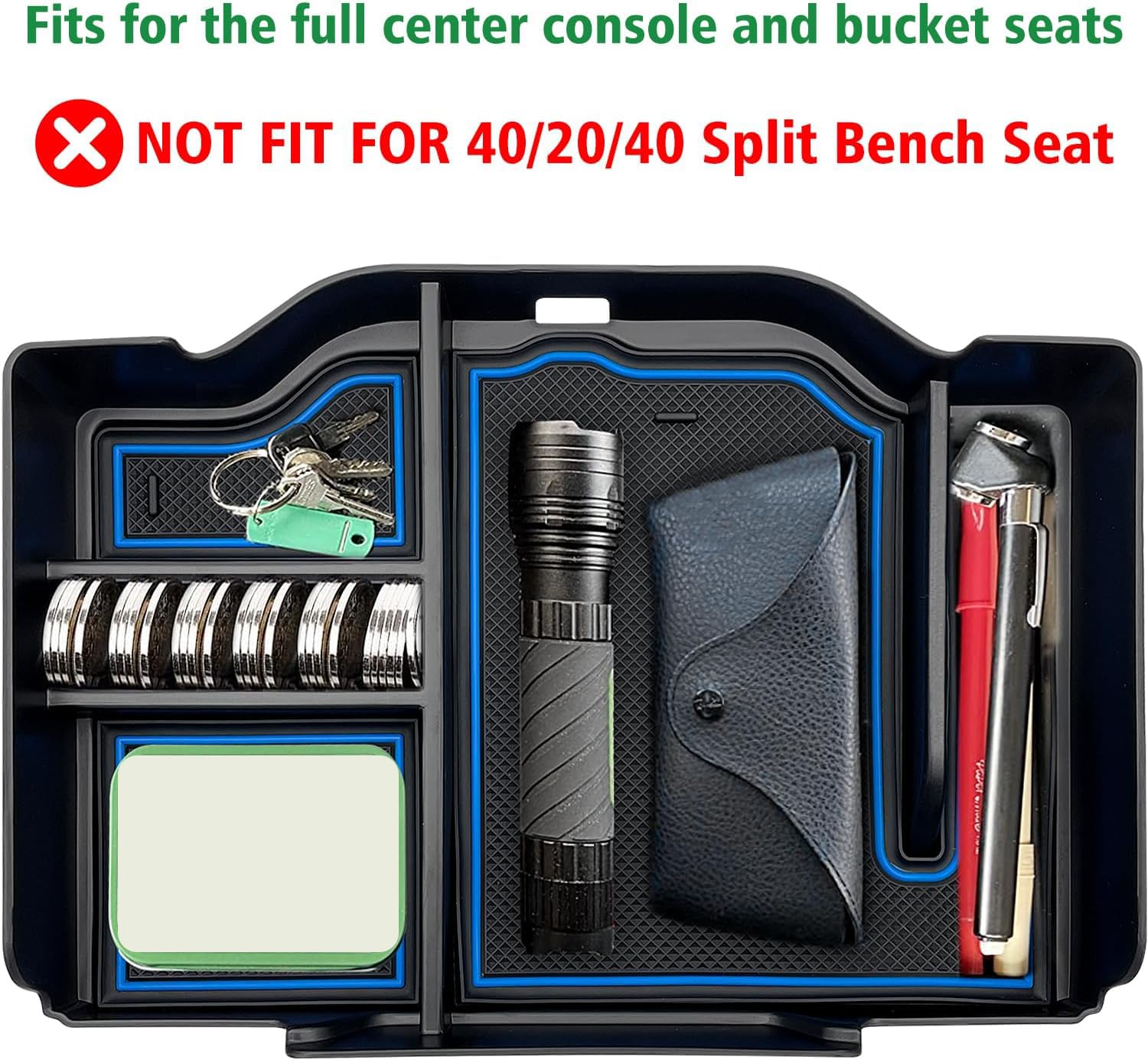 Center Console Organizer fit for Dodge - Key Features