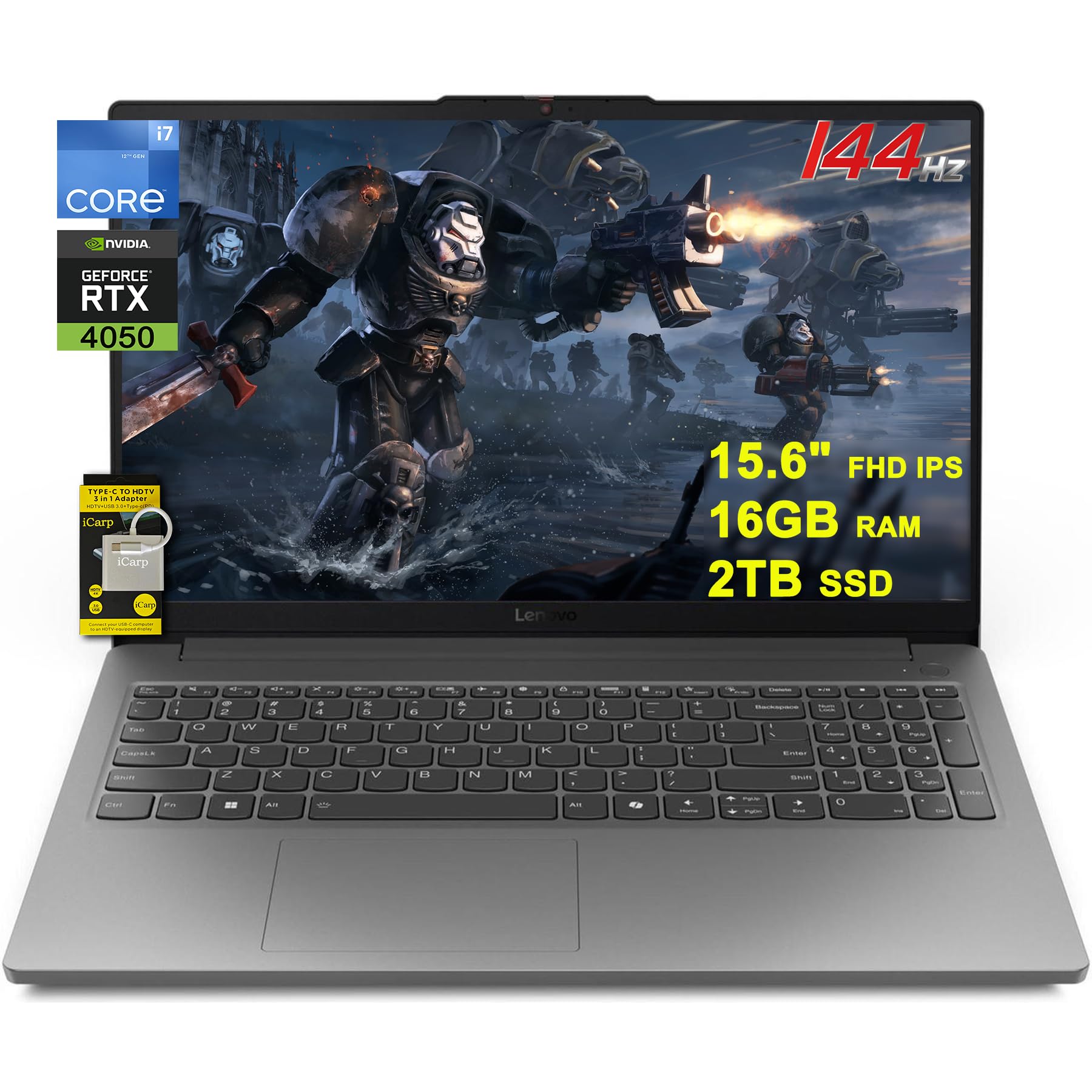 Windowsノート本体 Lenovo LOQ i7-12650HX RTX4050 16GB 512GB Lenovo LOQ Gaming Laptop 15.6