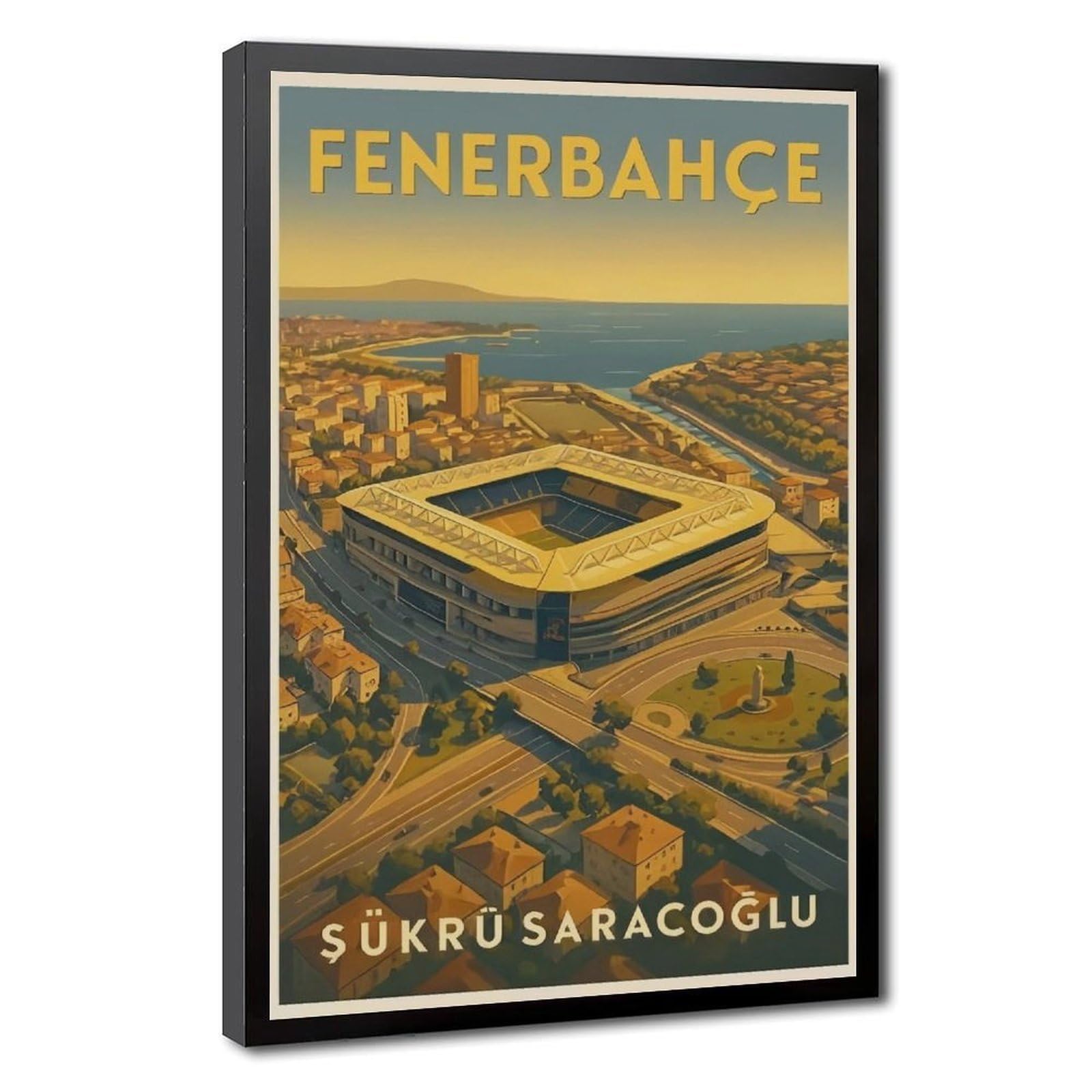 Bareronor Fenerbahçe Canvas Poster for Dorm Room Decor Gift