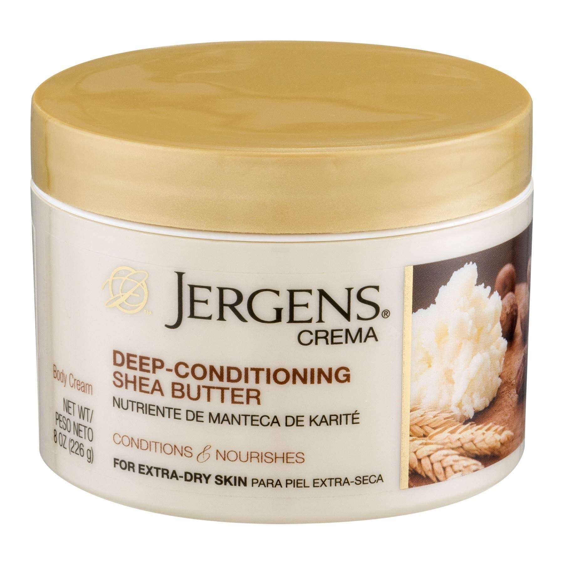 JERGENS CREMA - deep conditioning oatmel Creme (Feuchtigkeitsspendend mit Haferflocken) aus USA